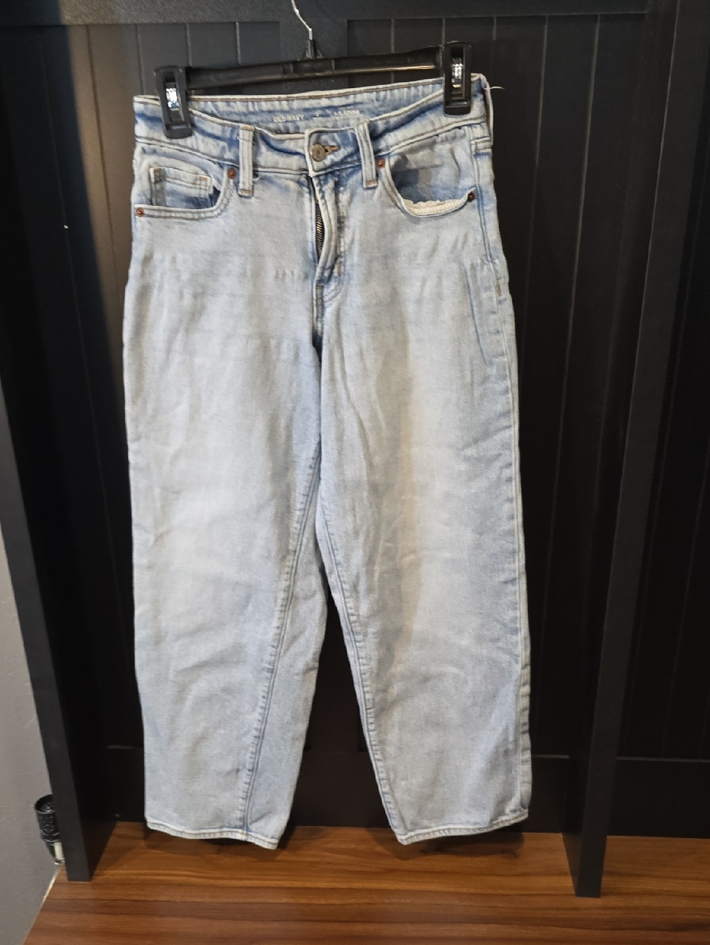 Old Navy Light Blue High-Rise Loose Jeans